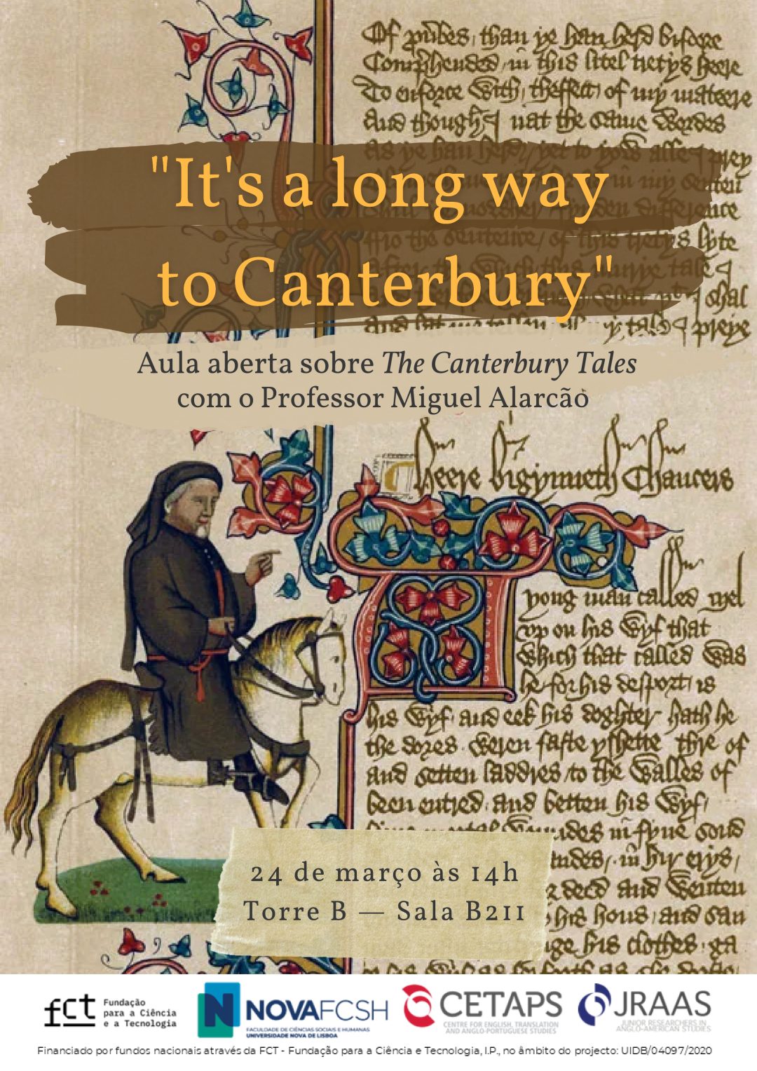 “It’s a long way to Canterbury”