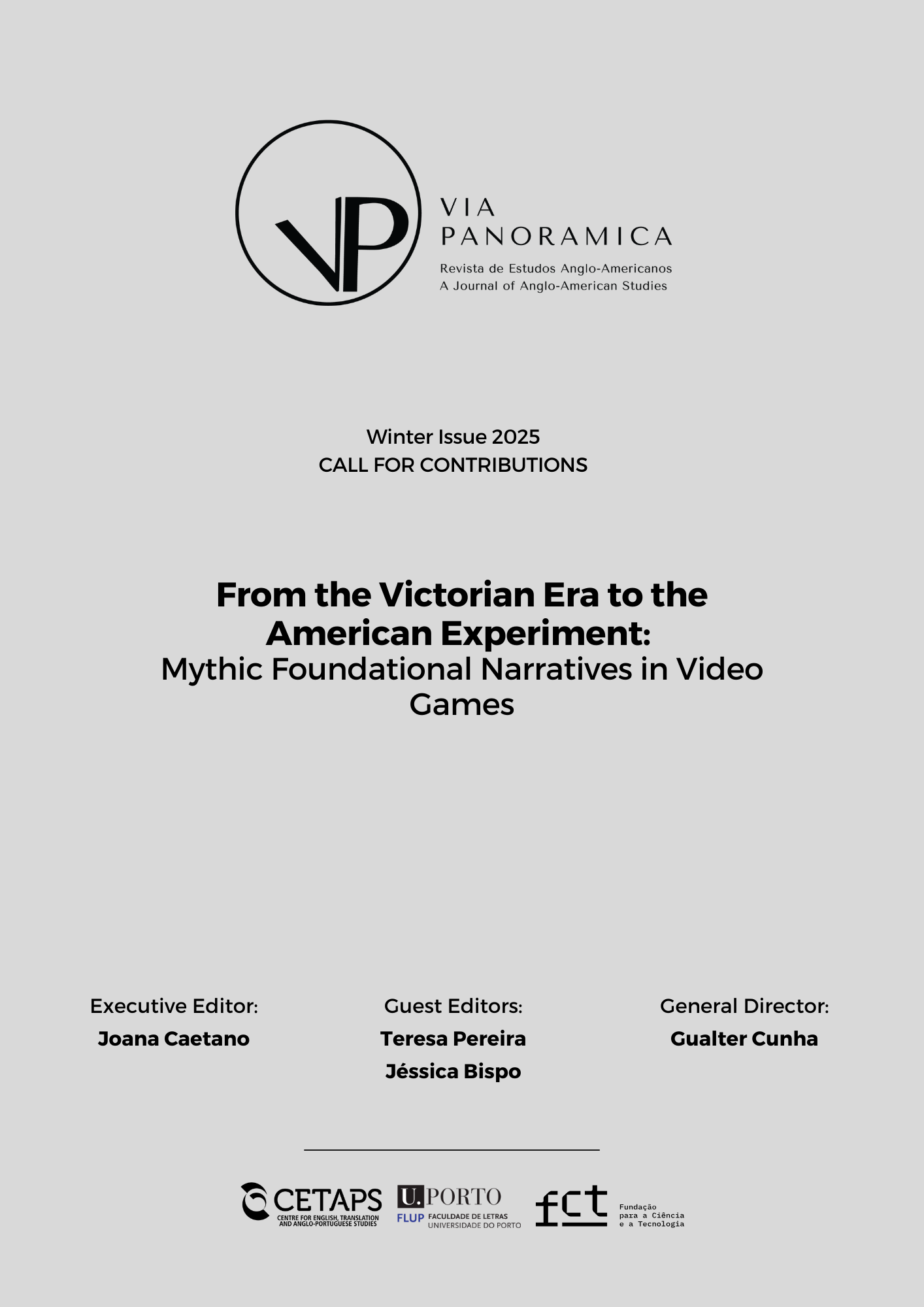 Call for Articles – Via Panorâmica Winter 2025