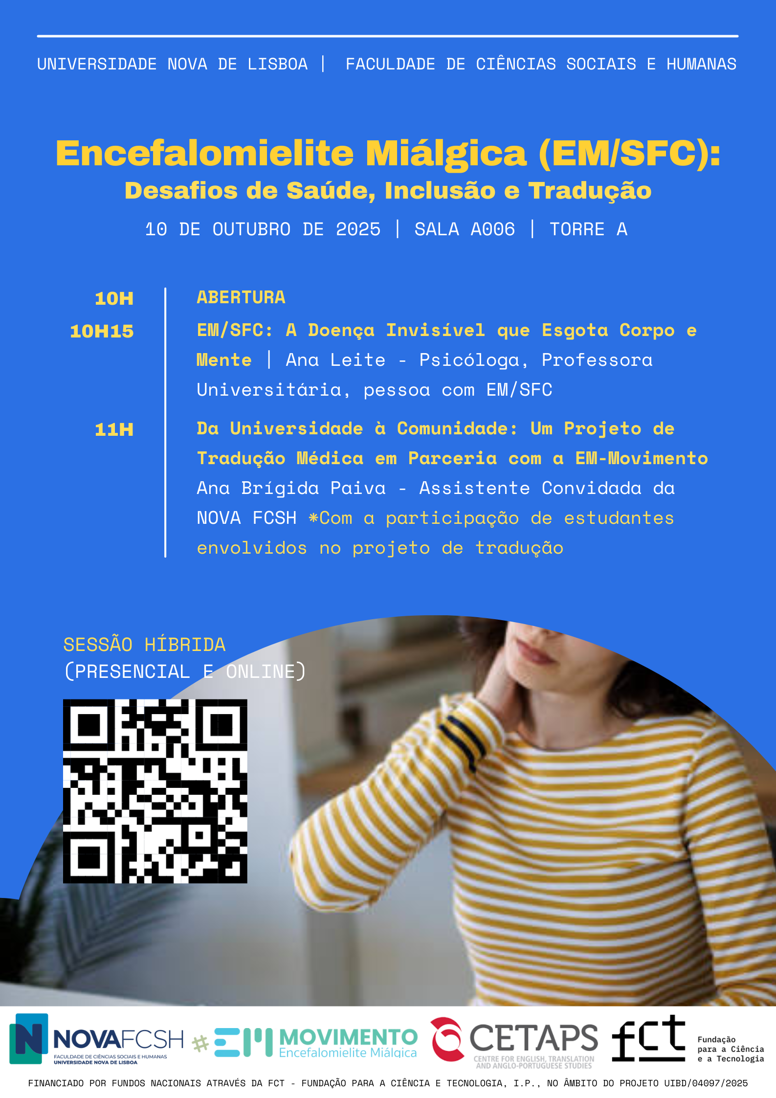 Encefalomielite Miálgica (EM/SFC): Desafios de Saúde, Inclusão e Tradução