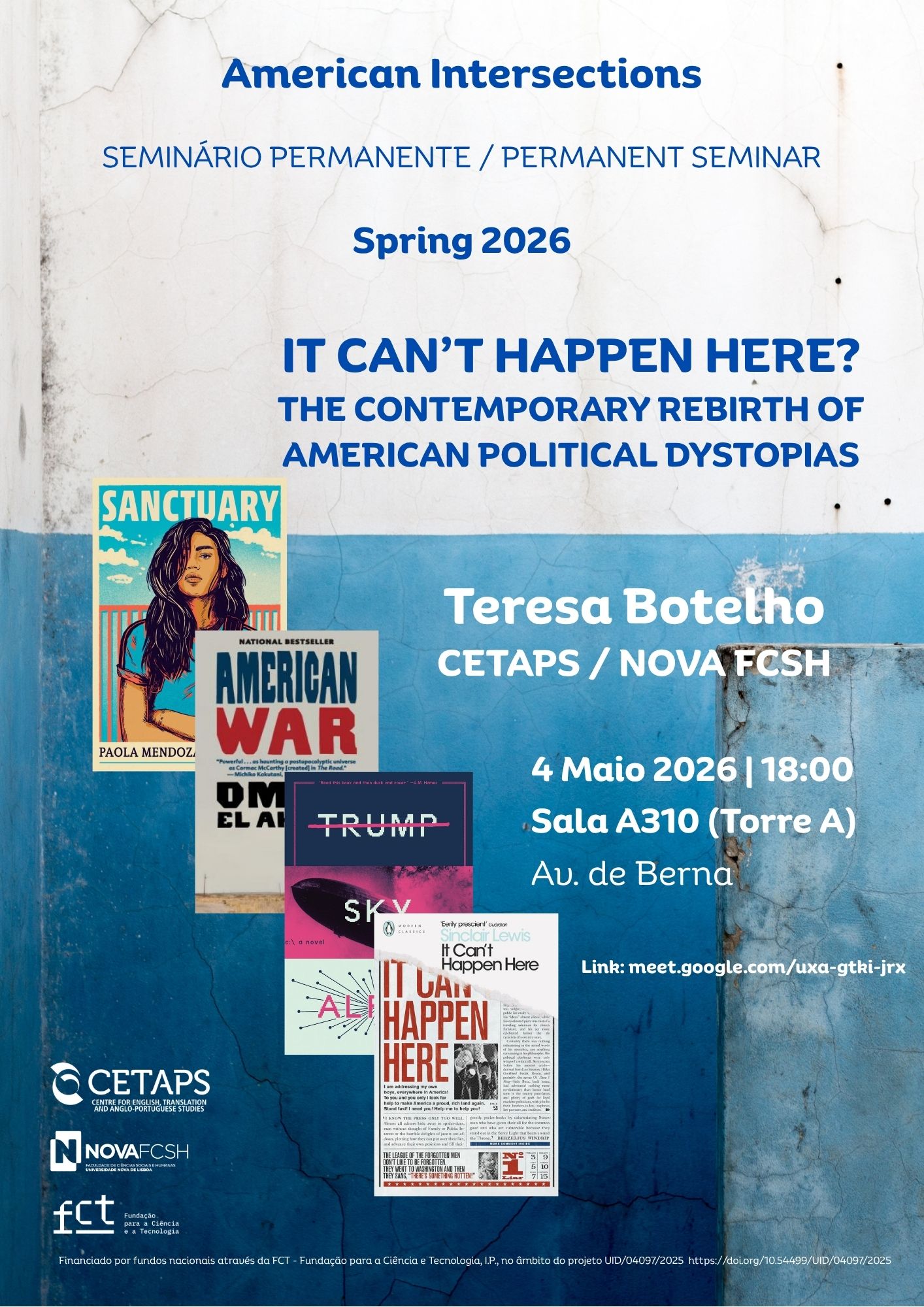 IT CAN`T HAPPEN HERE? THE CONTEMPORARY REBIRTH OF AMERICAN POLITICAL DYSTOPIAS