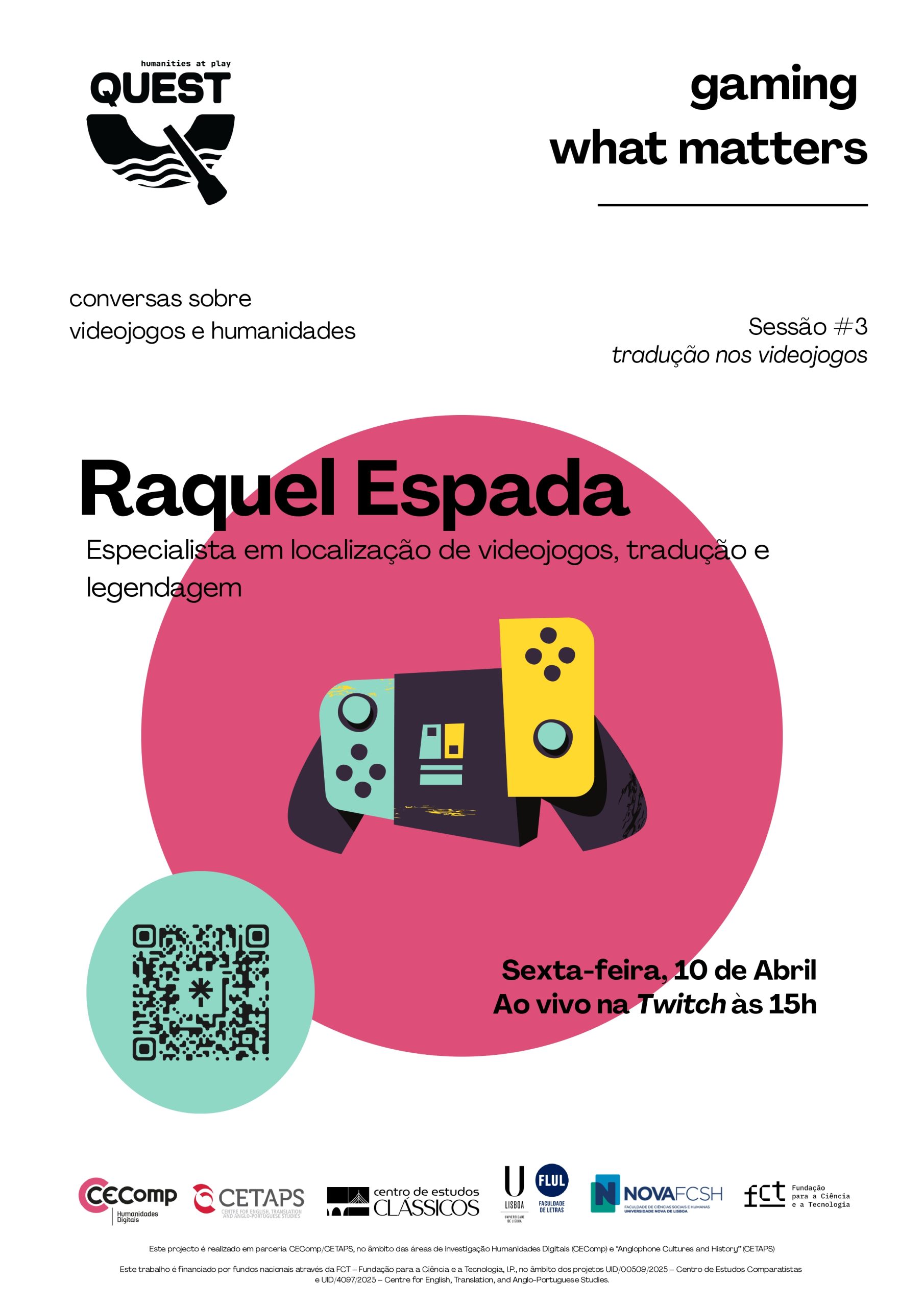 Gaming What Matters – 3ª Sessão